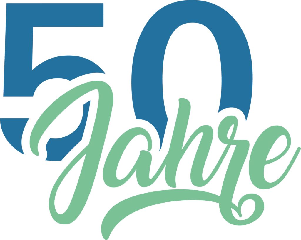 50 Jahre Maler Federspiel GmbH – Jubiläumslogo